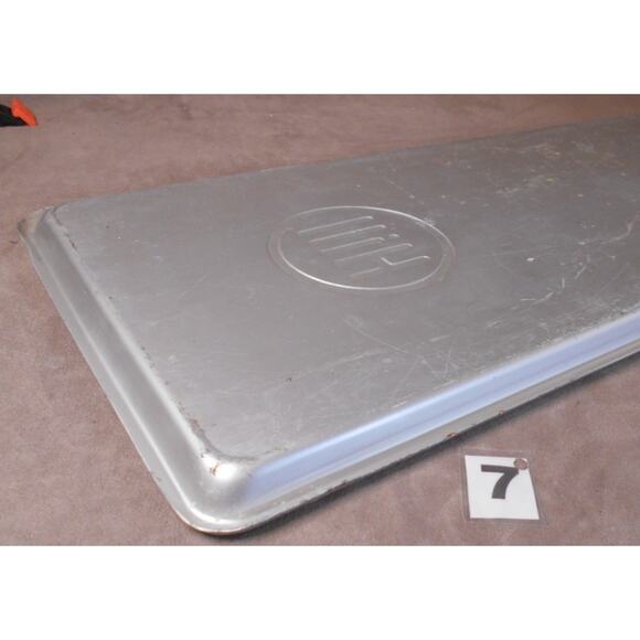 Antique HILL Aluminum Deli Case Display Tray # 7 30" X 10.5" Butcher Bakery - Picture 6 of 9